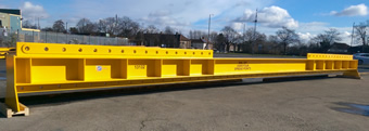 20 tonne x 12m span multipoint lifting beam