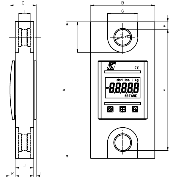 Dynafor LLZ load indicator