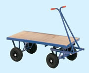 4 Wheel Turntable Trolley